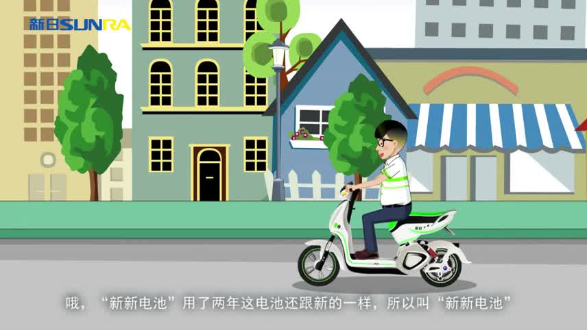 無錫新思維傳媒《新日電動(dòng)車產(chǎn)品宣傳動(dòng)漫制作》